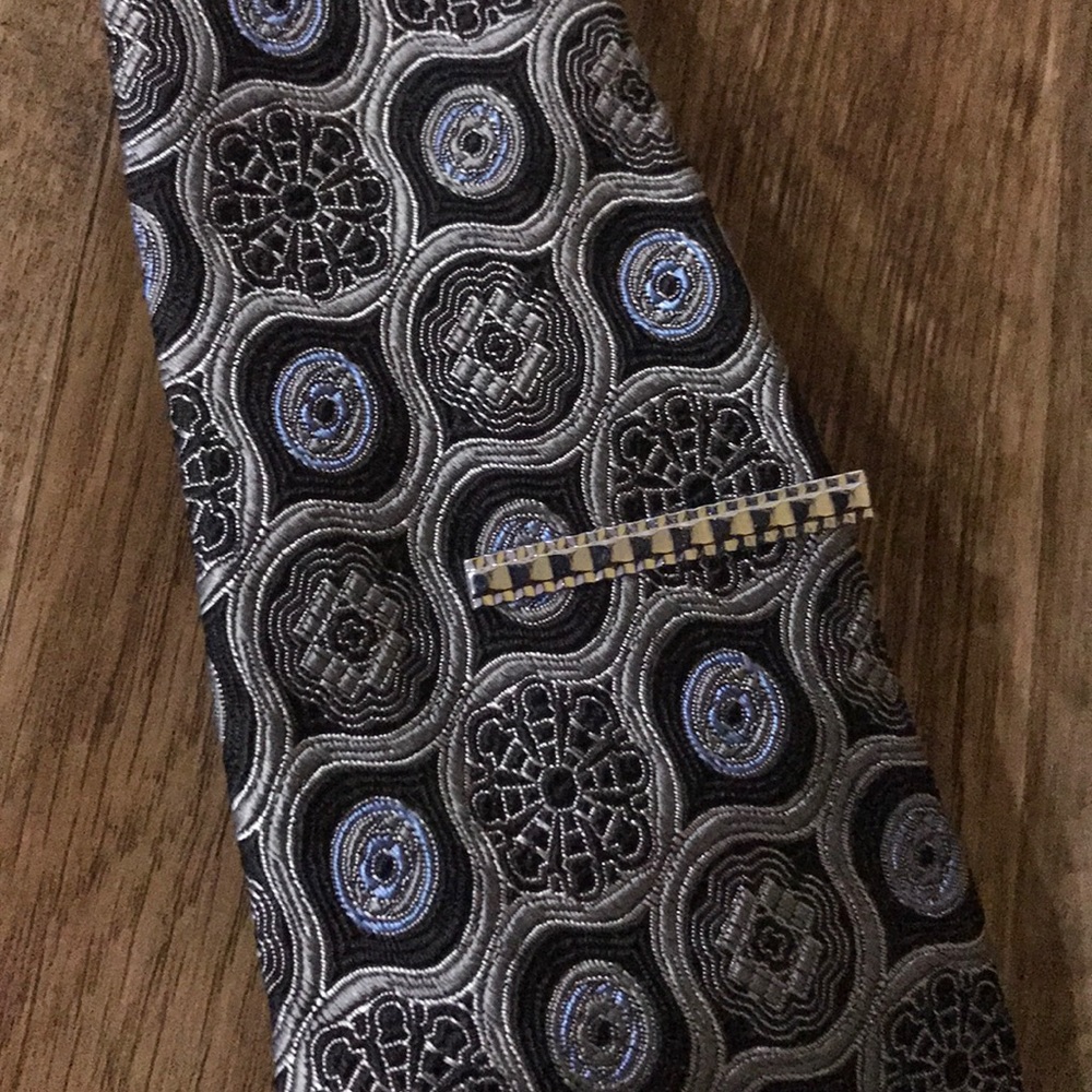 Silver Tie-Clip